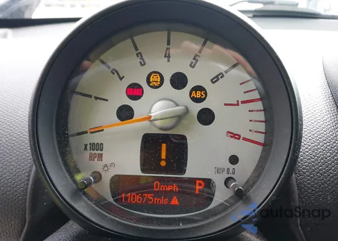 2014 Mini Countryman Cooper из США, поврежденный, VIN WMWZB3C55EWR38524